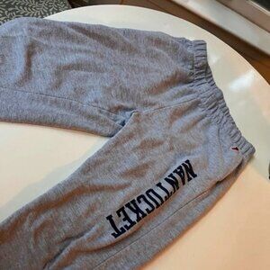 Nantucket Grey Kids Sweatpants Made By League Kids - Size XL
